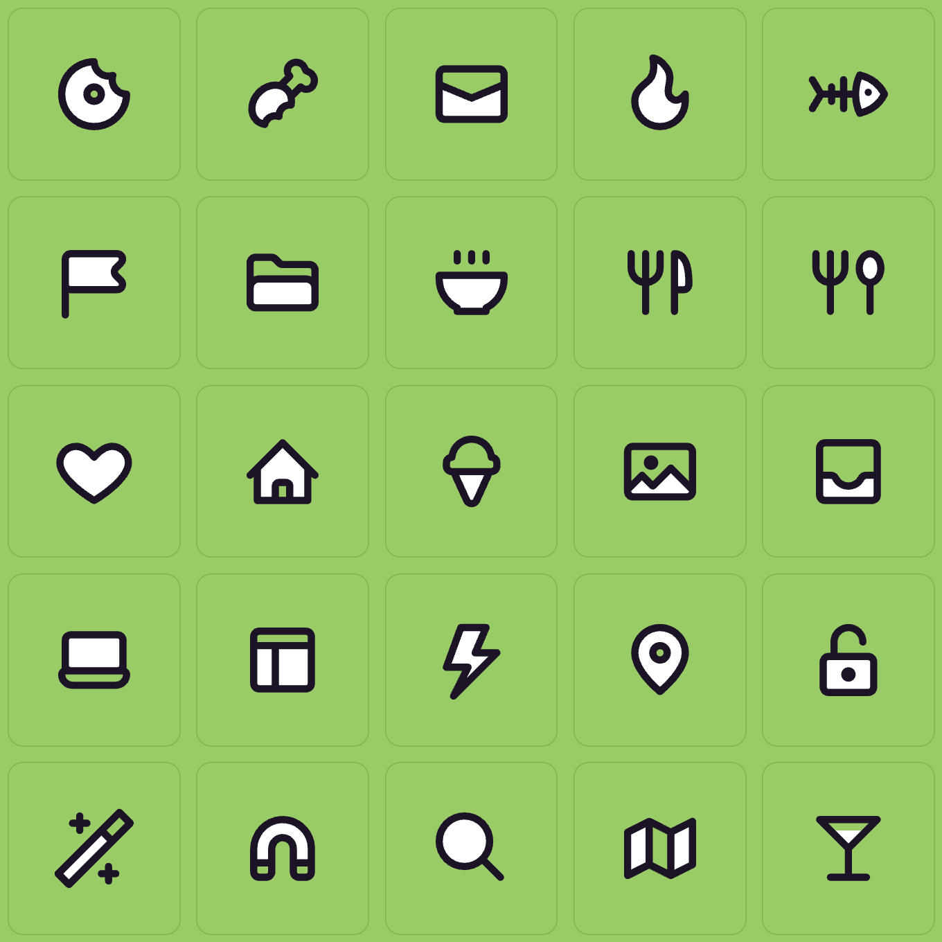 Custom icons